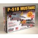 Model plastikowy Lindberg - Samolot P-51 Mustang