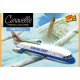 Model plastikowy - Samolot pasażerski Caravelle French Airliner - Lindberg