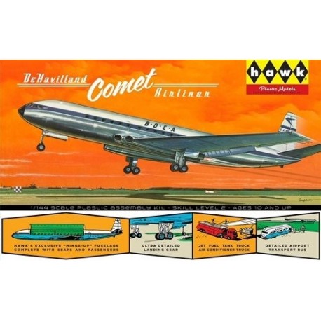 Model plastikowy - Samolot British Jetliner DeHavilland Come - Lindberg