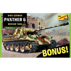 Model plastikowy - Czołg German Panther G + Bonus - Lindberg