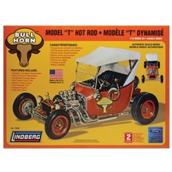 Model plastikowy - Bull Horn Ford Model T Hot Rod - Lindberg