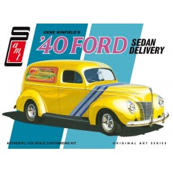 Model plastikowy AMT - Gene Winfield 1940 Ford Sedan Delivery