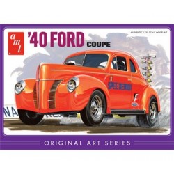 Model plastikowy AMT - 1940 Ford Coupe Original Art Series