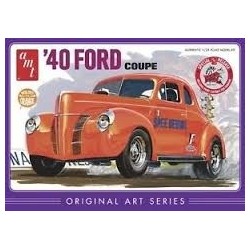 Model plastikowy AMT - 1940 Ford Coupe Original Art