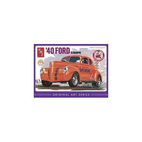 Model plastikowy AMT - 1940 Ford Coupe Original Art