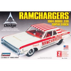 Model plastikowy Lindberg - Ramchargers 1964 Dodge