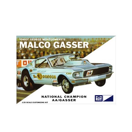 Model plastikowy - Samochód Ohio George Malco Gasser 67 Mustang (Legends of 1/4 Mile) - MPC