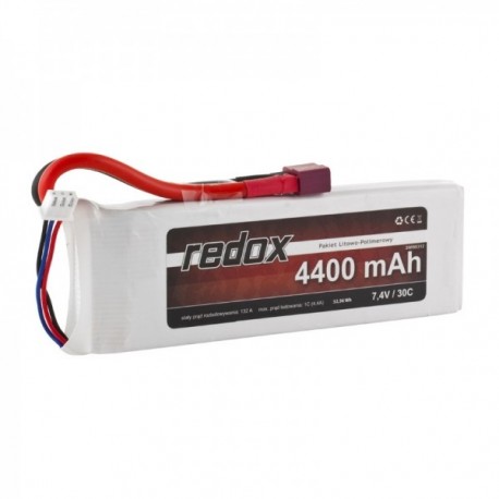 Redox 4400 mAh 7,4V 30C - pakiet LiPo