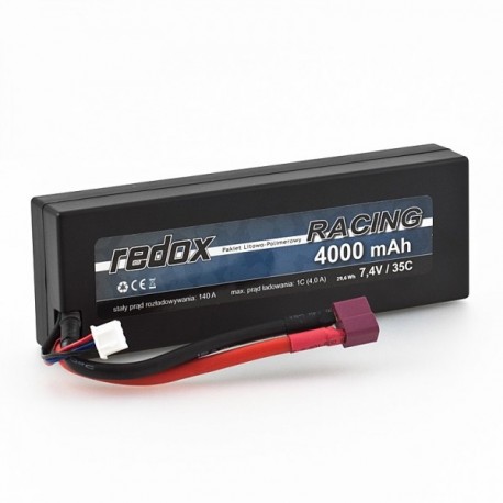 Redox 4000 mAh 7,4V 35C Hardcase - pakiet LiPo