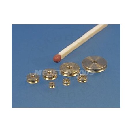 Kółko obrotowe do linek 8 mm, otwór 2 mm MP-JET