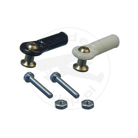 Snap kulowy M2/1,6 o4 z przelotem długi MP-JET