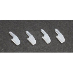 Snap plastikowy Micro 0,8 mm (biały) (4 szt.) - DU-BRO [ 849]