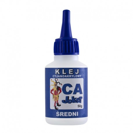 Klej cyjanoakrylowy średni 50g. Joker