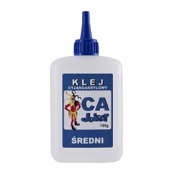 Klej cyjanoakrylowy średni 100g. Joker