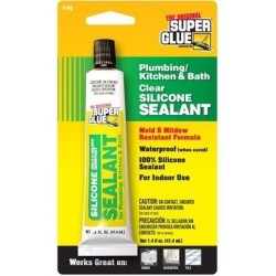 Wodoodporny uszczelniacz silikonowy 41.4 ml - ZAP - CLEAR SILICONE SEALANT