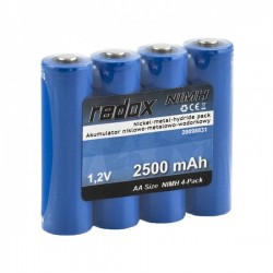 Akumulator (ogniwo) Redox NiMH 2500 mAh 1,2V AA (4 szt.)