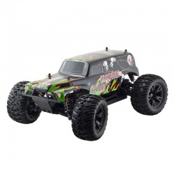 Auto elektryczne STADIUM TRUCK 1:10 Off-Road (czarno-zielony) - zestaw MCSW - SST