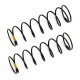 91841 - Rear Shock Springs, yellow, 2.30 lb/in, L61 mm - Team Associated