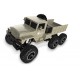 Ciężarówka wojskowa SL-009A (1:12, 6x6, 2.4G) - Zielona