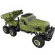 Ciężarówka wojskowa SL-196A (1:16, 6WD, 2.4G) Zielona
