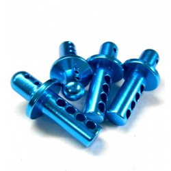 Alloy Aluminium Body Posts x 4 (286037)