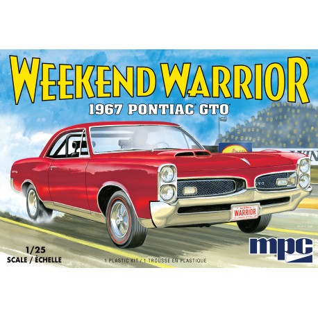 Model Plastikowy - Samochód 1967 Pontiac GTO - MPC918