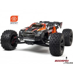 Arrma Kraton 4X4 8S BLX 1:5 Speed MT pomarańczowy