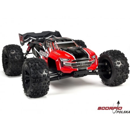 Arrma Kraton 6S BLX 1:8 4WD RTR czerwony