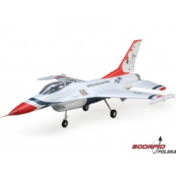 E-flite F-16 Thunderbirds 70mm EDF SAFE Select BNF Basic