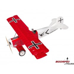 Fokker D.VII ARF czerwony