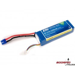 3300mAh 4S 14.8V 50C LiPo  12AWG EC3