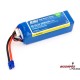 3200mAh 6S 22.2V 30C LiPol, 12AWG EC3