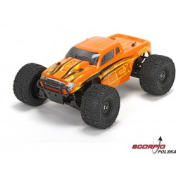 ECX Ruckus Monster Truck 4WD 1:18 RTR pomarańczowy