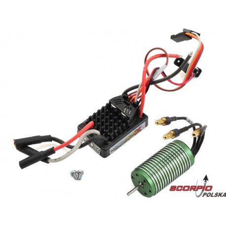 Silnik Castle 0808 5300kv z reg. Mamba Micro X