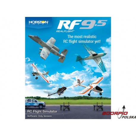 RealFlight 9.5 symulator samo software