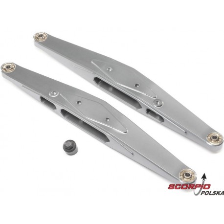Losi Super Baja Rey: Cięgno zawieszenia tylne dolne aluminium (2)