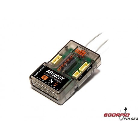 Spektrum odbiornik AR8020T z telemetrią