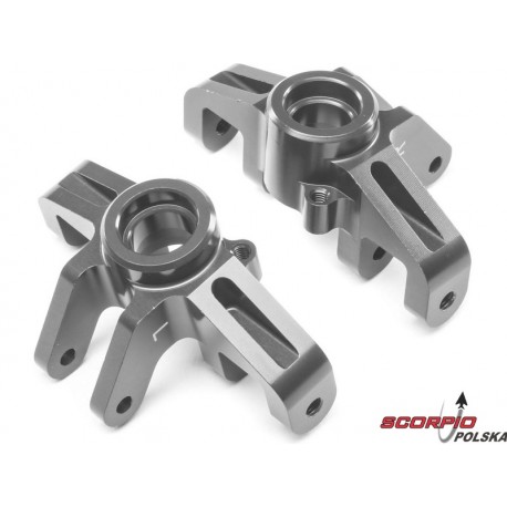 Losi Super Baja Rey: Przednie zwrotnice aluminium (2)