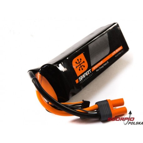 Spektrum Smart LiPol 2200mah 4S 14.8V 30C IC3