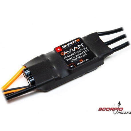 Spektrum Smart regulator Avian 45A BL 3S-6S