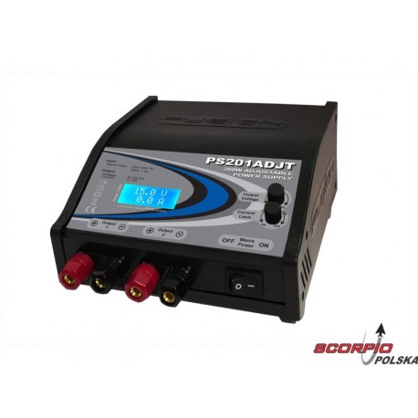 Zasilacz stabilizowany 200W z regulacją 230V/5-15V 0-15A