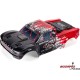 Arrma karoseria czerwona/czarna: Senton 4X4 BLX