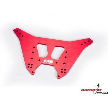 Arrma wieża amort tylna M CNC 7075 T6 aluminium, czerwona