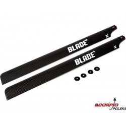 Blade 450X - Łopaty wirnika głównego węglowe 325mm