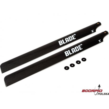Blade 450X - Łopaty wirnika głównego węglowe 325mm