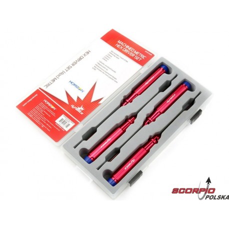 Kpl. śrubokrętów imbus Metr. 4szt