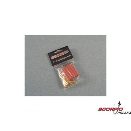 Konektor złocony 2.0mm (50 par)