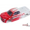 Arrma karoseria czerwona/biała: Granite 4X4 BLX