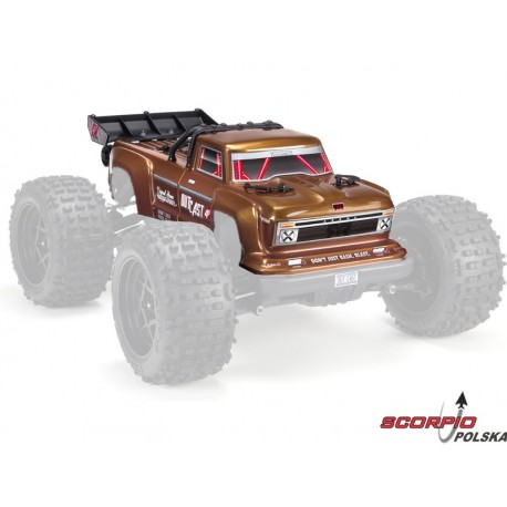 Arrma Karoseria brązowa: Outcast 4S 4x4