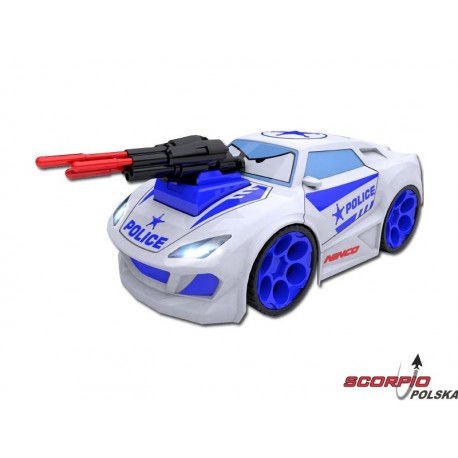 NINCORACERS Auto bojowe Police 2.4GHz RTR